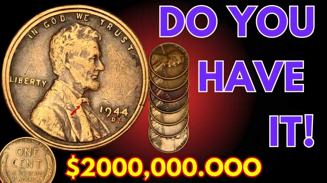 Lincoln Wheat Penny Worth $8 Million – Rare Coin Still Found in Circulation